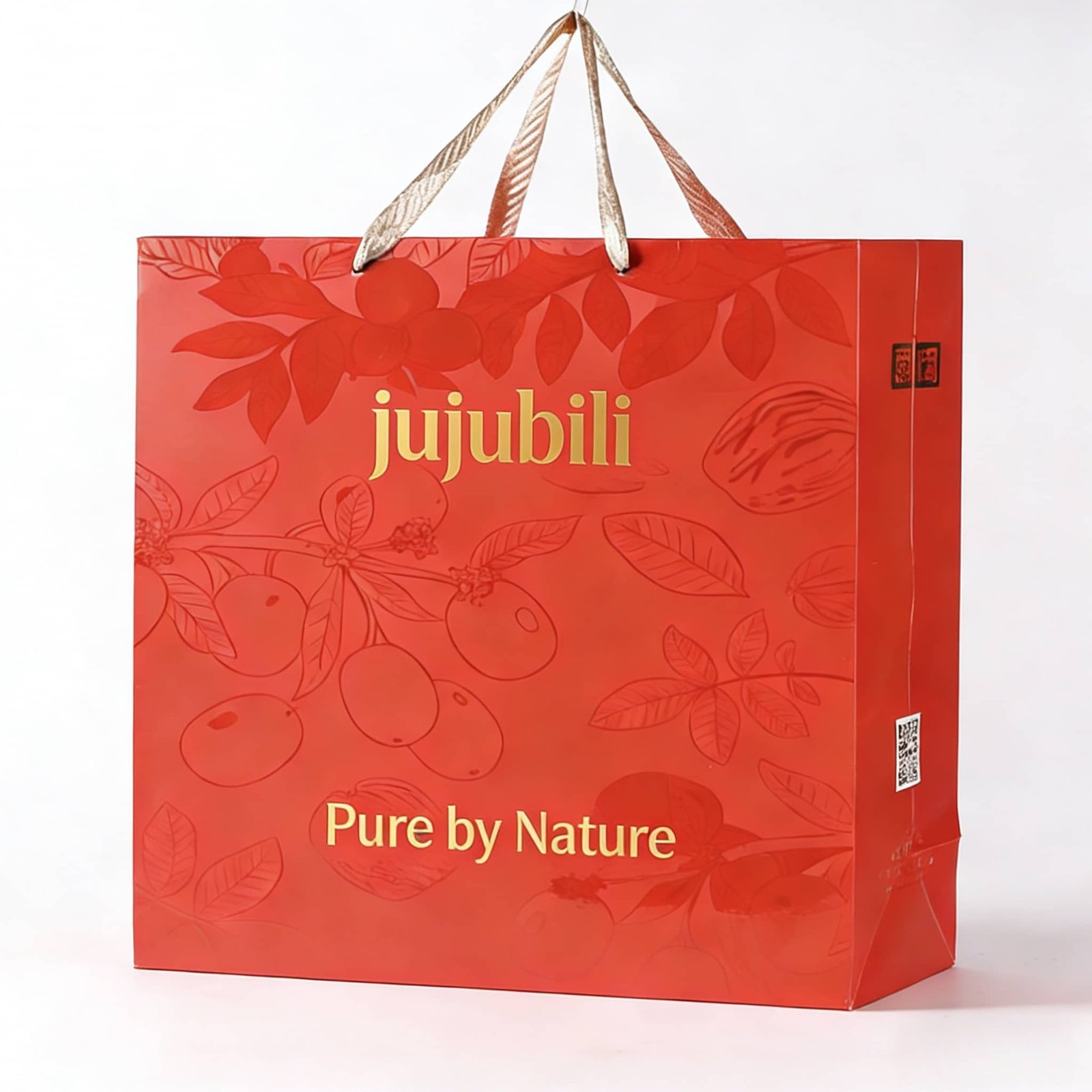 freecompress-13红色礼袋 Seedless Peeled Jujubes, 800g × 2 Packs - Image 1